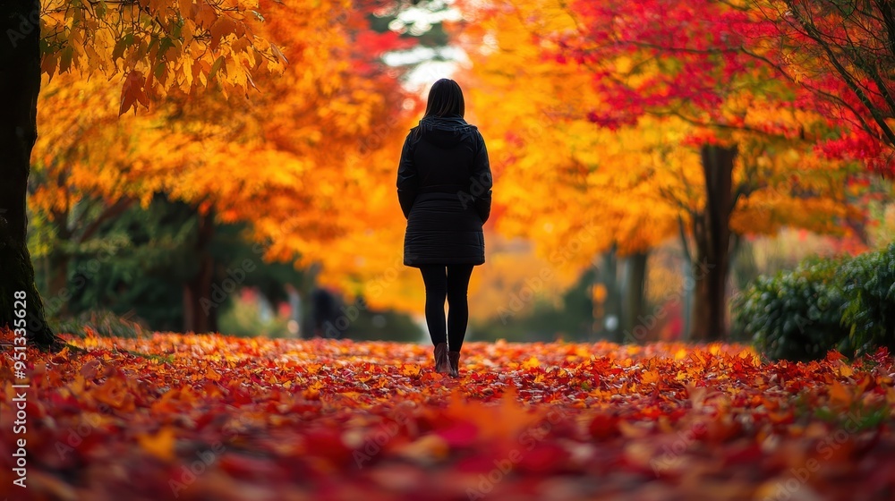 Autumn Stroll Through the Vibrant Fall Foliage Autumn Stroll Through the Vibrant Fall Foliage