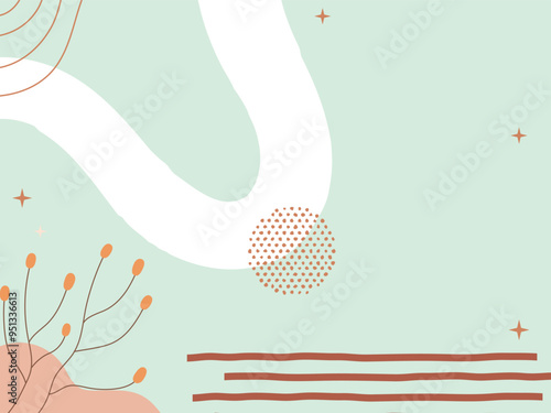 Abstract Organic Shapes