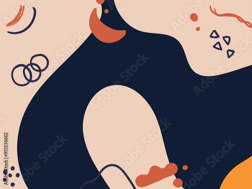 Abstract Organic Shapes