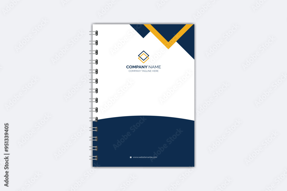 Modern Note Book cover template