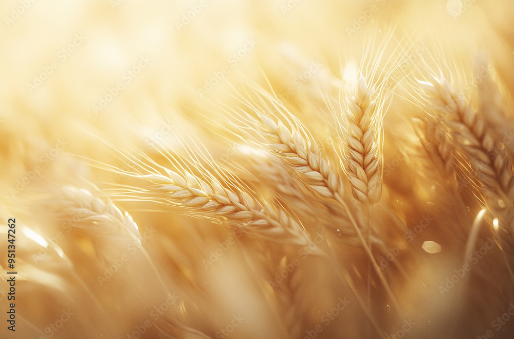 macro shot of golden wheat macro shot of golden wheat