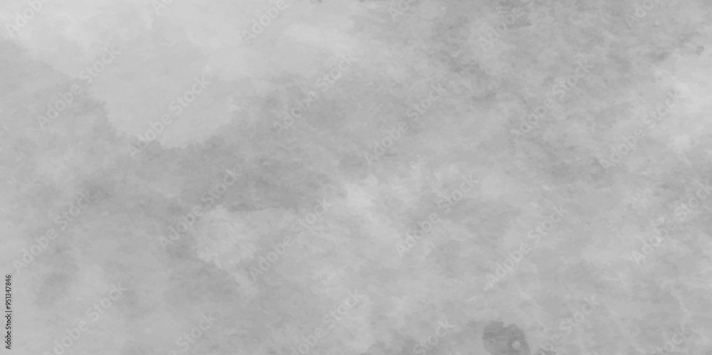 Naklejka premium watercolor textures on white paper background,art abstract surface grey watercolor painting textured may used as background,Luxurious watercolor textures on white paper background.