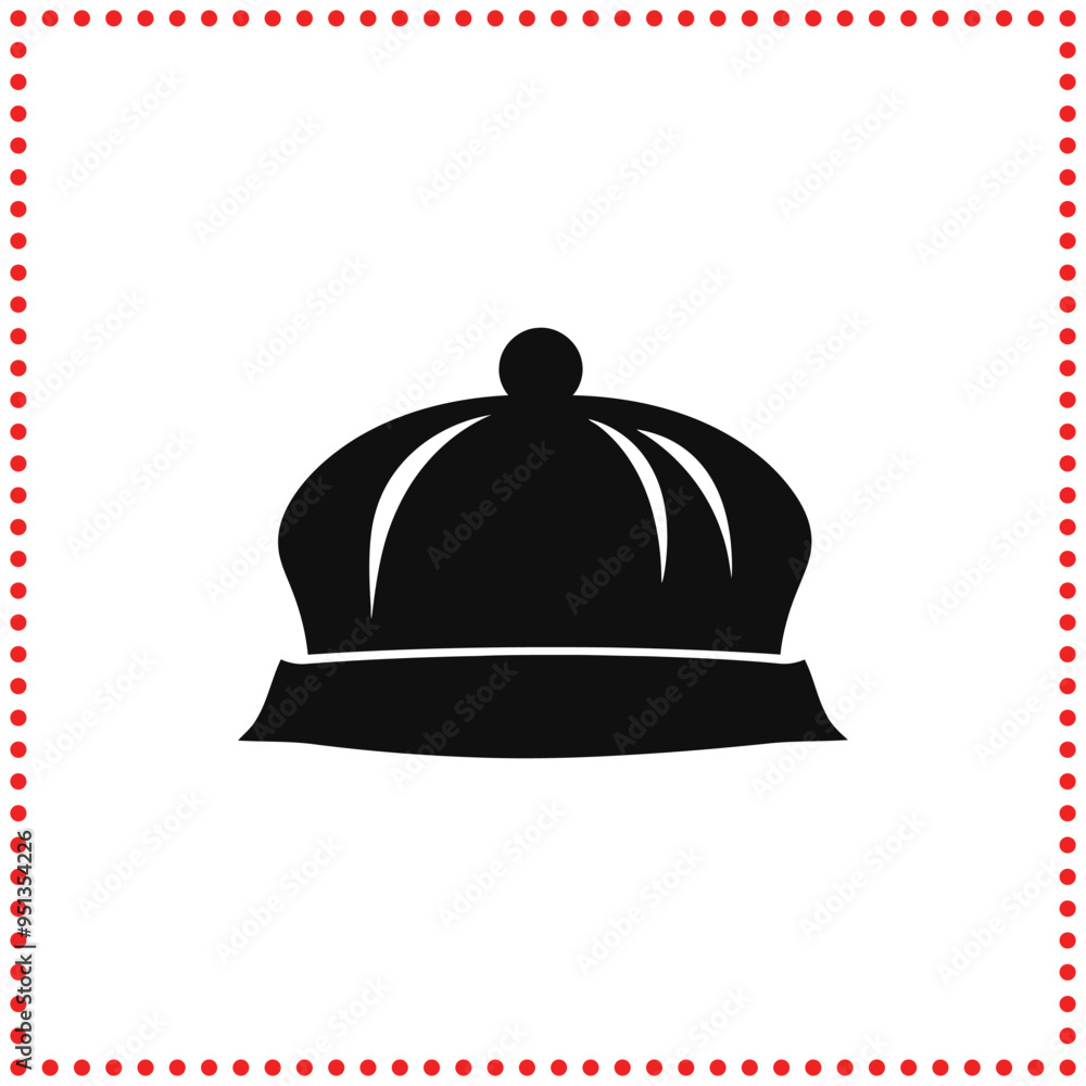 Bring the spirit of fine dining to life with this sophisticated chef hat silhouette. Bring the spirit of fine dining to life with this sophisticated chef hat silhouette.