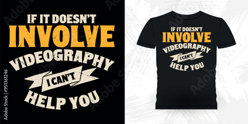Funny Theater Director Retro Vintage Theater T-shirt Design