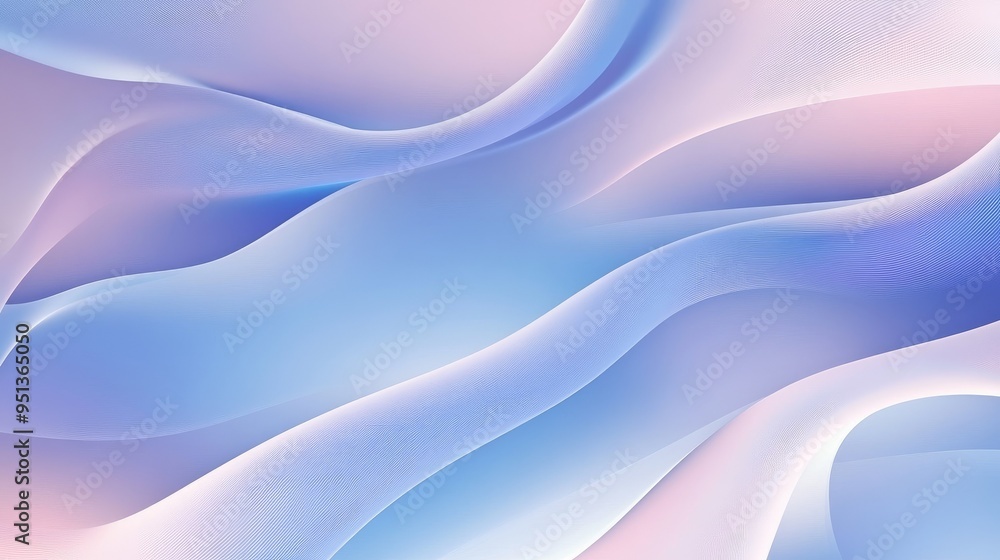 Abstract Background with Serene Smooth Lines Abstract Background with Serene Smooth Lines