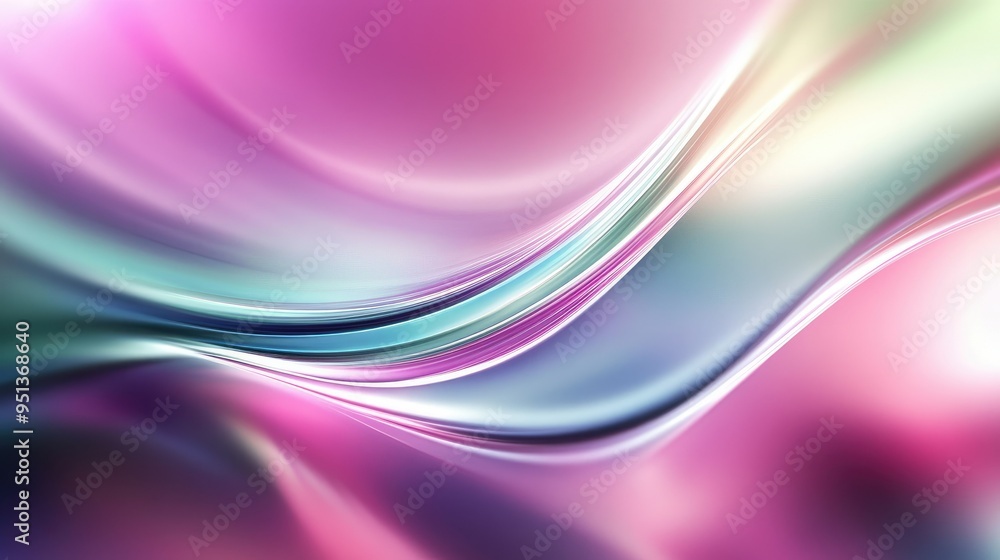 Abstract Background with Serene Smooth Lines Abstract Background with Serene Smooth Lines