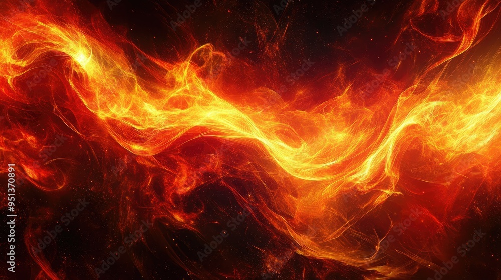 Fototapeta premium Abstract Energy Flow Background
