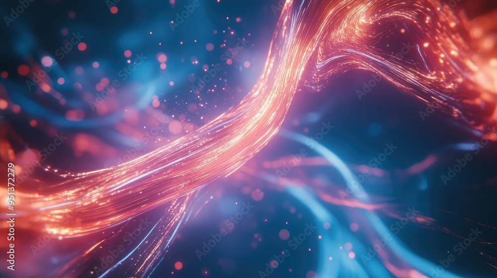Abstract Energy Flow Background Abstract Energy Flow Background