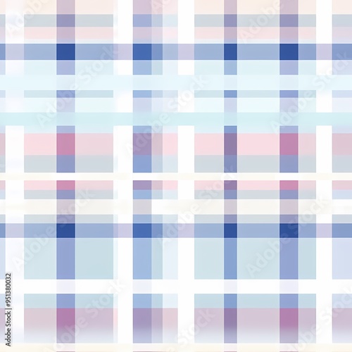 Soft pastel plaid pattern ideal for textiles, home decor, and creative projects.