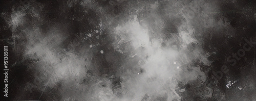 Fondo de hormigón con textura grunge negro oscuro. Panorama de fondo o textura de pizarra negra gris oscuro. Textura de hormigón negro vectorial. Fondo de pared de piedra.	