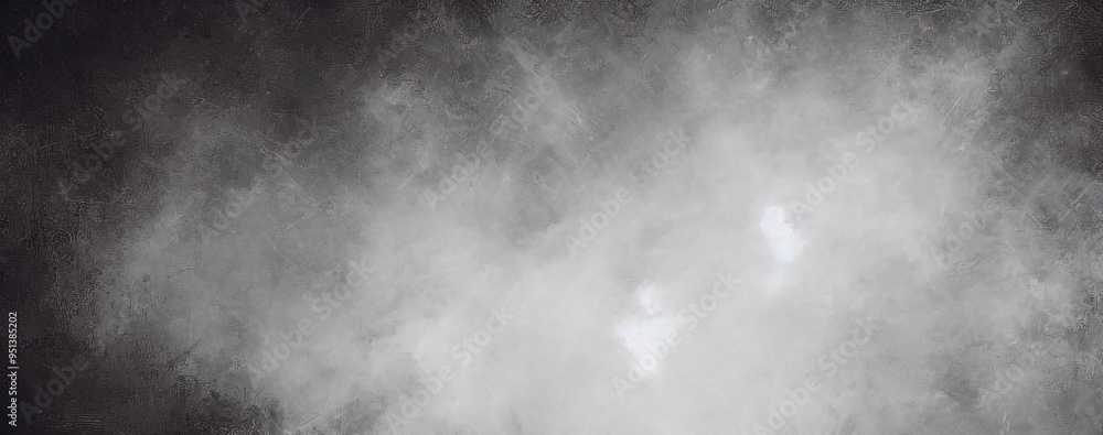 Fototapeta premium Fondo de hormigón con textura grunge negro oscuro. Panorama de fondo o textura de pizarra negra gris oscuro. Textura de hormigón negro vectorial. Fondo de pared de piedra. 