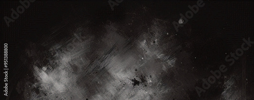Fondo de hormigón con textura grunge negro oscuro. Panorama de fondo o textura de pizarra negra gris oscuro. Textura de hormigón negro vectorial. Fondo de pared de piedra.	