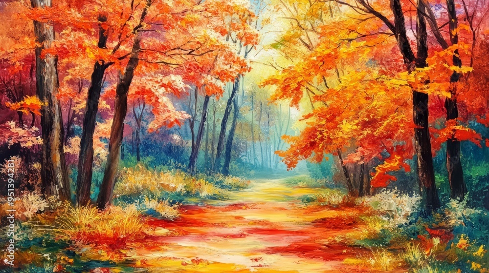 Autumn's colorful beauty Autumn's colorful beauty