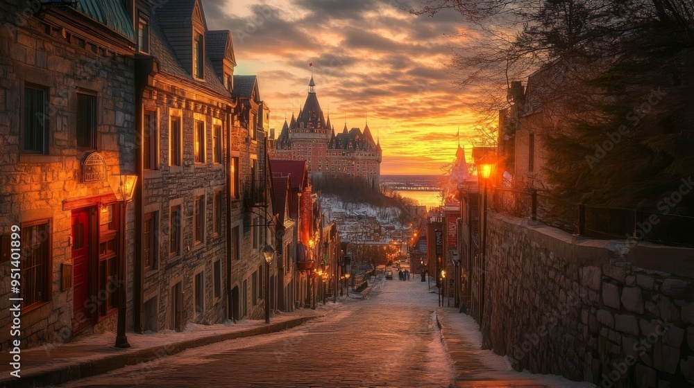Naklejka premium Quebec City