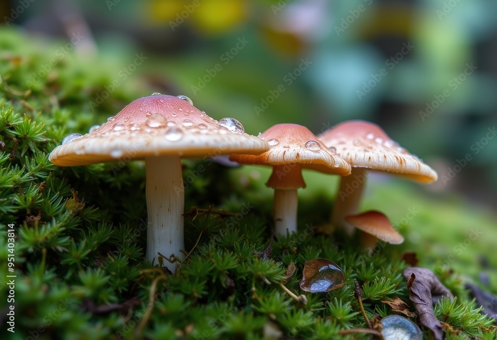 Fototapeta premium mushroom in the forest