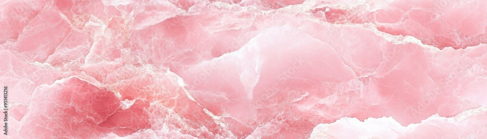 Seamless marble texture in pale pink with subtle gold veins, [Abstract Background Marble], [Soft and romantic]