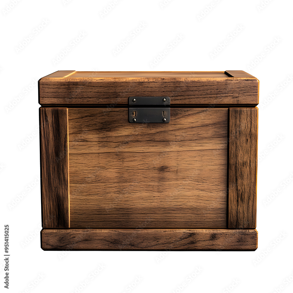 A versatile wooden box isolated on a transparent backround. A versatile wooden box isolated on a transparent backround.