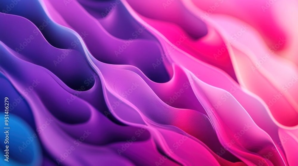 Abstract Gradient Wave Pattern Abstract Gradient Wave Pattern