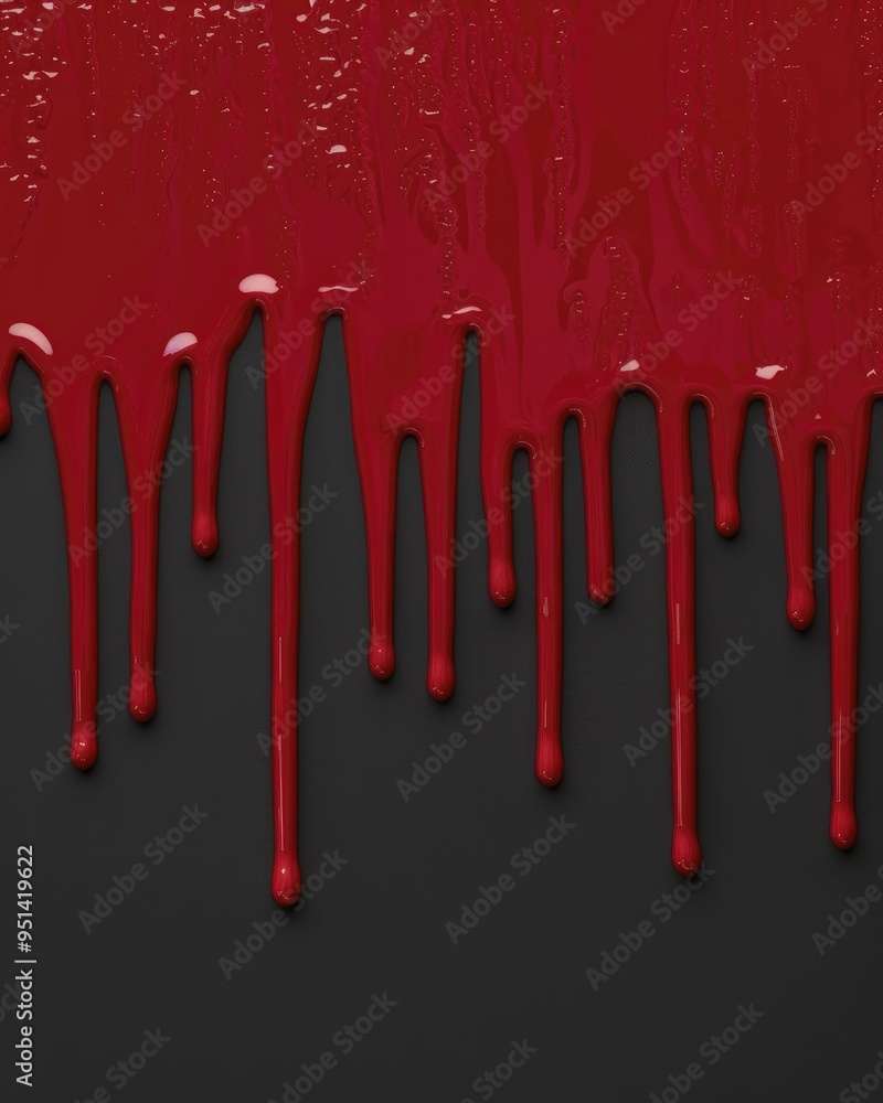 Artistic shot of red paint cascading, producing a captivating visual that embodies both fluidity and vibrant energy. Artistic shot of red paint cascading, producing a captivating visual that embodies both fluidity and vibrant energy.