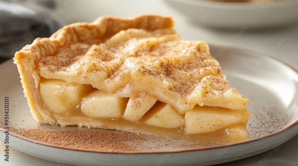 Delectable Apple Pie Slice: A Comforting Treat Delectable Apple Pie Slice: A Comforting Treat
