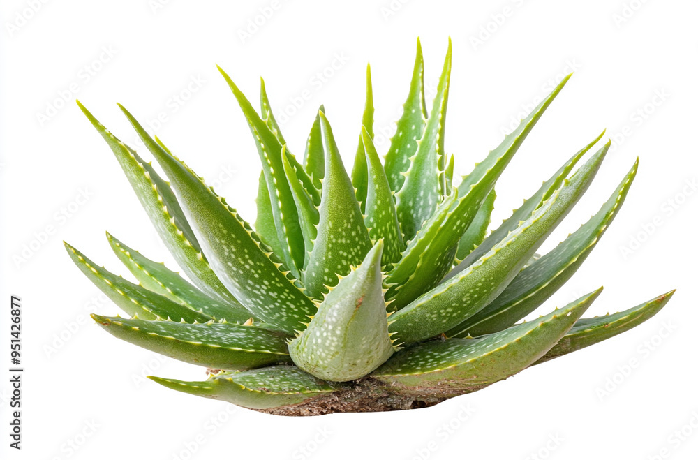 Aloe Vera plant isolated on white background Aloe Vera plant isolated on white background