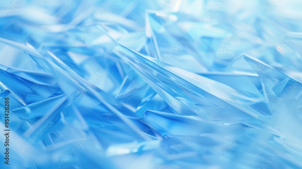 Geometric Ice Fusion, an abstract arrangement of blue ice textures and geometric forms interlaced with gray lines, embodying advanced technological communication in vibrant hues. Geometric Ice Fusion, an abstract arrangement of blue ice textures and geometric forms interlaced with gray lines, embodying advanced technological communication in vibrant hues.