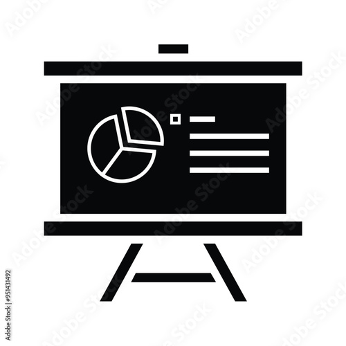 Basic RGBresults. research, diagrams. simple design style icon. Suitable for use for education, business, competitions. vector design template