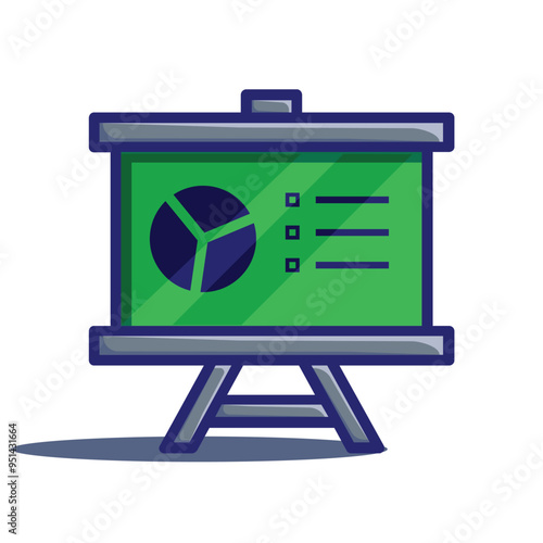 results. research, diagrams. modern design style icon. Suitable for use for education, business, competitions. vector design template