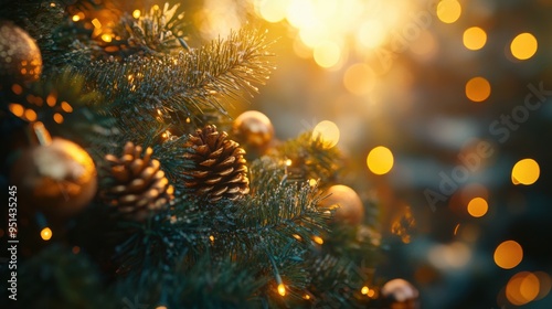 Wallpaper Mural Warm and inviting holiday decor with a touch of rustic charm Embrace the season with lush greenery, handcrafted ornaments, and soft, twinkling lights that create a magical ambiance This enchanting Torontodigital.ca