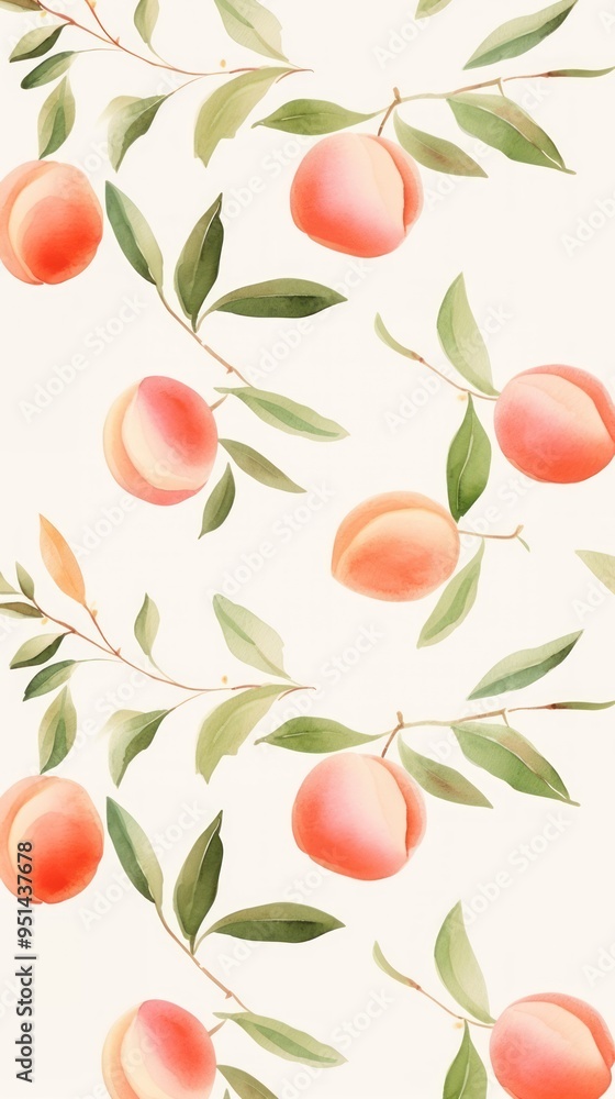 Peach backgrounds pattern plant. Peach backgrounds pattern plant.