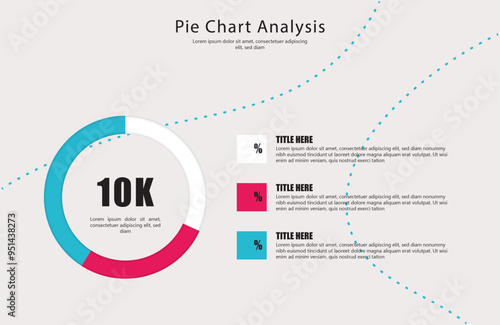 Customizable Infographic Templates: Perfect for Data Visualization & Business Presentations – Easy-to-Edit Designs , pie chart analysis.