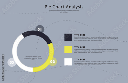 Customizable Infographic Templates: Perfect for Data Visualization & Business Presentations – Easy-to-Edit Designs , pie chart analysis.