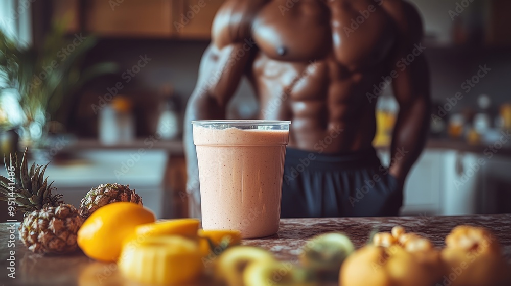 Fototapeta premium Essential Nutrition for Building Strength and Achieving Optimal Fitness