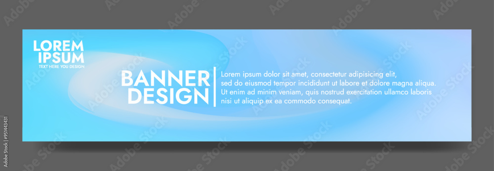 blurred smooth liquid waves abstract banner blurred smooth liquid waves abstract banner