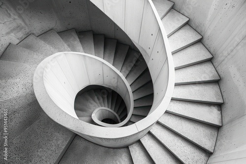 Wallpaper Mural Spiral staircase architectural design Torontodigital.ca