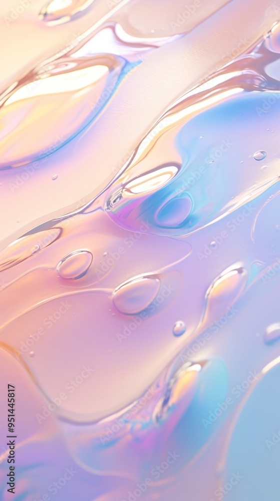 A rainbow pastel background with water ripples outdoors blossom droplet. A rainbow pastel background with water ripples outdoors blossom droplet.