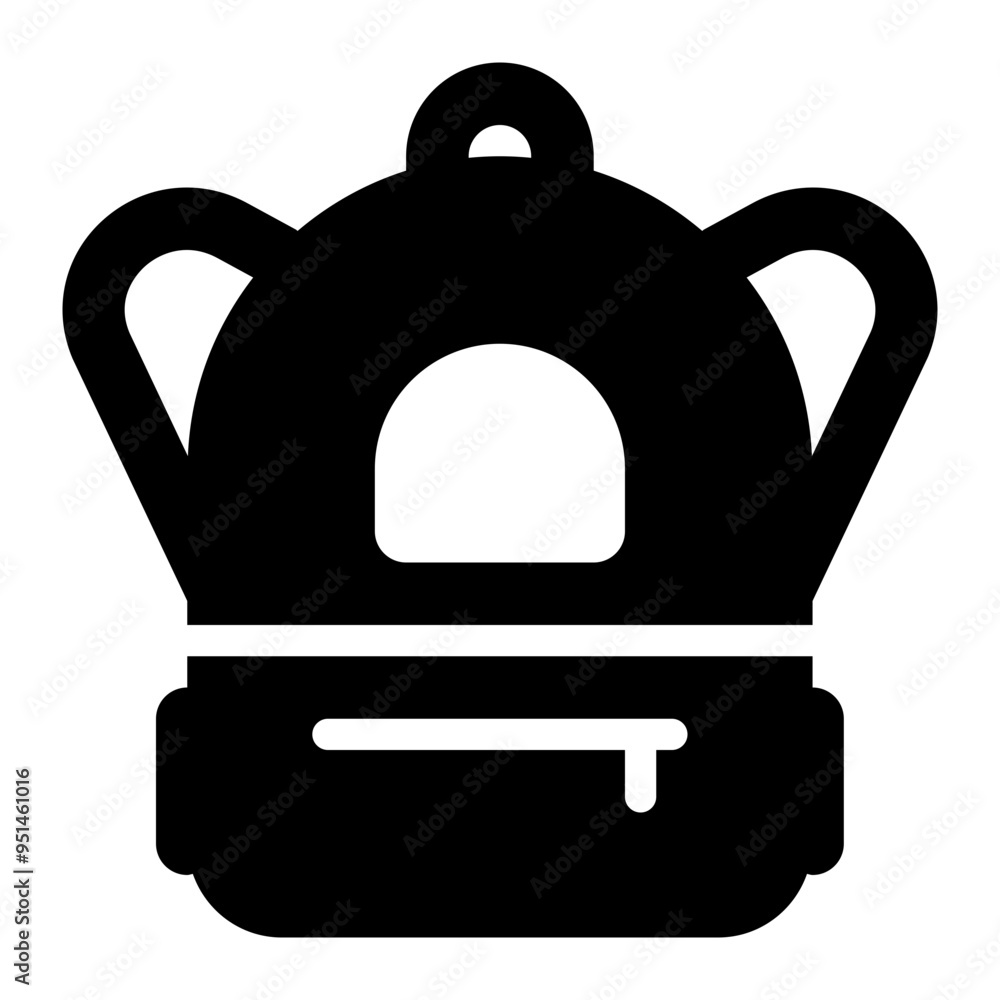 Obraz premium backpack, bag, classroom, school, equipment solid or glyph icon