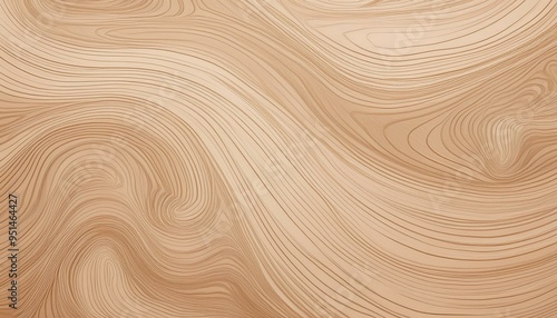 木の木目のパターンのイラスト