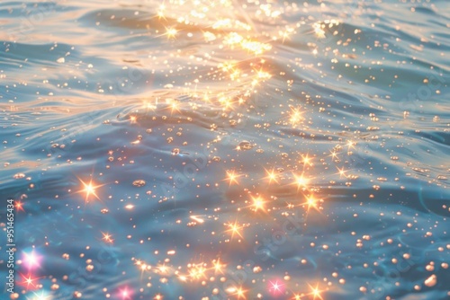 Fototapeta Naklejka Na Ścianę i Meble -  Sea photo backgrounds outdoors glitter.