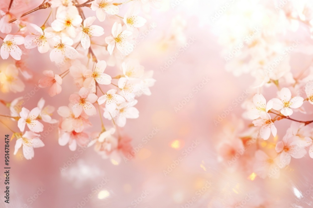 Sakura pattern bokeh effect background backgrounds outdoors blossom. Sakura pattern bokeh effect background backgrounds outdoors blossom.