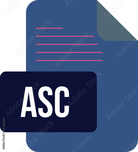 ASC ip icon black & grey fill with symbol