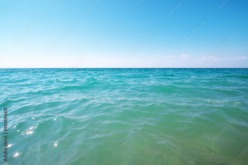 Obraz premium Sea wave at day.