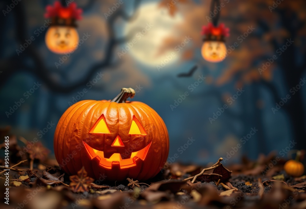 halloween pumpkin with bats halloween pumpkin with bats