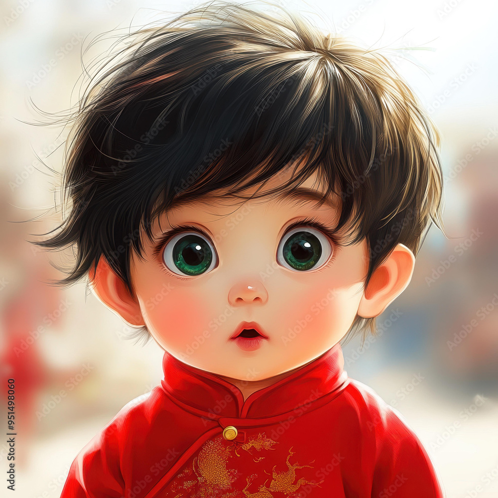 Adorable animestyle baby boy with big eyes, bright smile, and playful charm, exuding cuteness in every detail. Adorable animestyle baby boy with big eyes, bright smile, and playful charm, exuding cuteness in every detail.