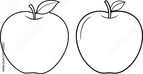Apple food vector art 