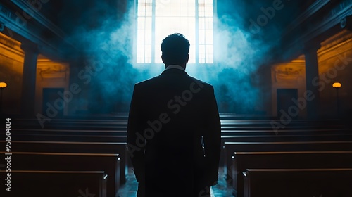 A whistleblower nervously prepares to testify in a government corruption case