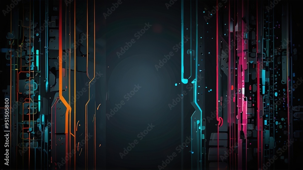 Fototapeta premium techno background