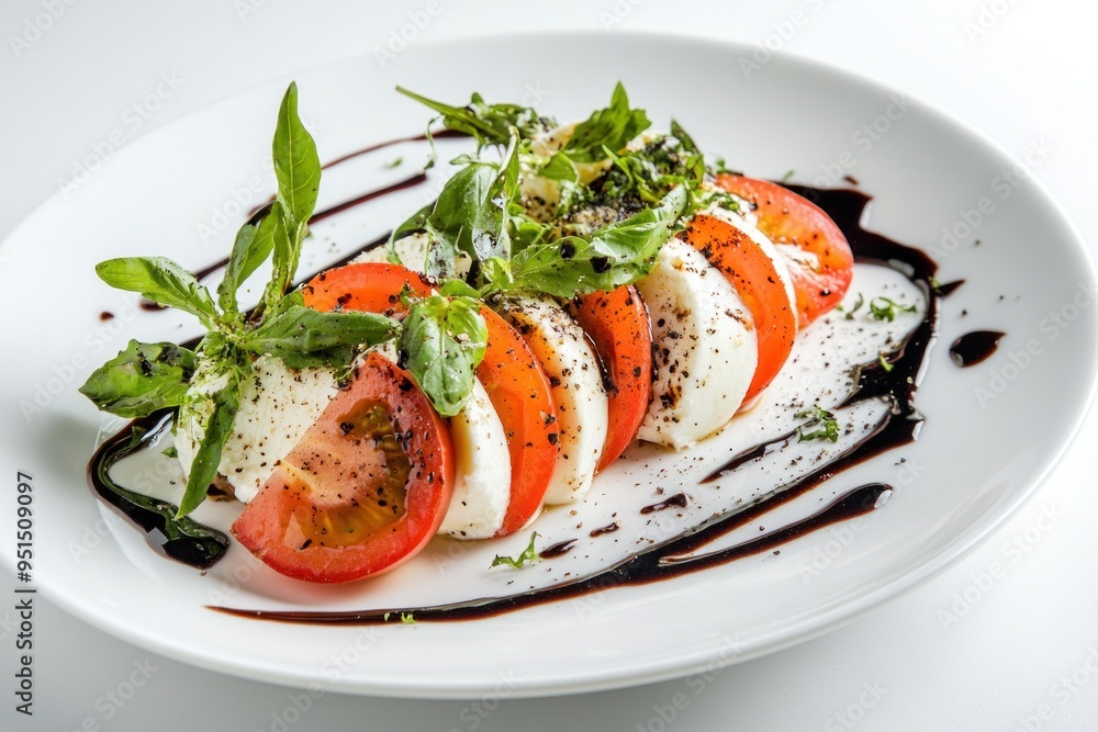 Caprese Salad with Balsamic Glaze