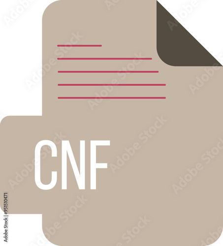 CNF ip icon black & grey fill with symbol photo