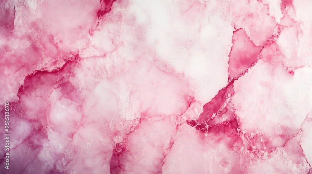 Fototapeta premium Pink marble background, high resolution, highly detailed, pink and white marble texture, stunning, epic, high contrast, beautiful, cinematic, top-down perspective